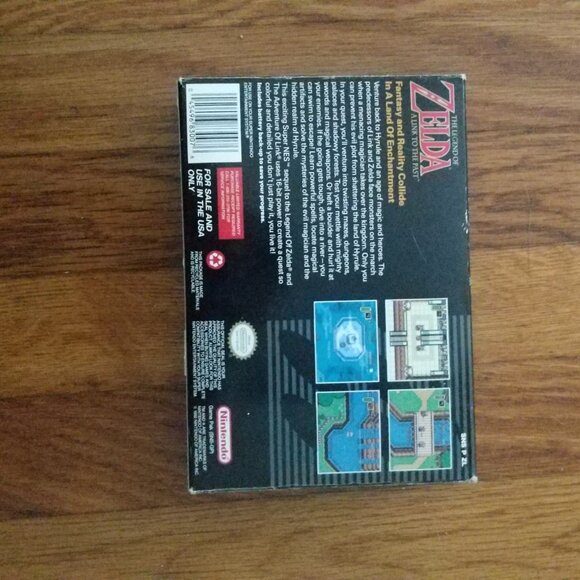 ORIGINAL PACKAGING Legend of Zelda a Link to the Past - Picture 2 of 3